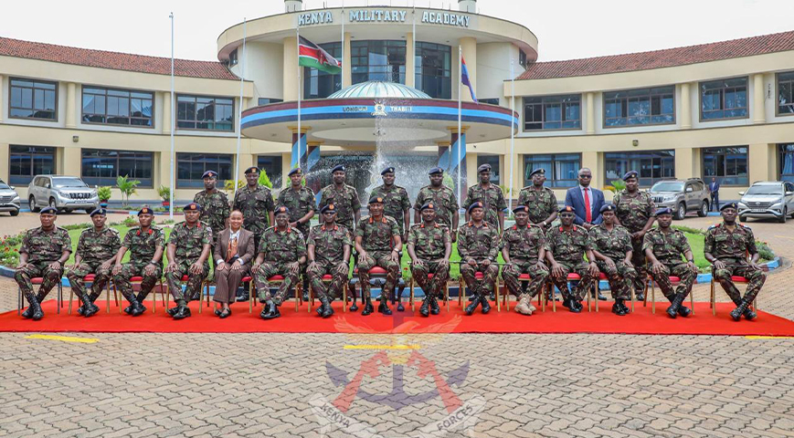 Military boss Maj-Gen Kiugu retires after 36 years in service